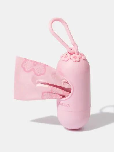 Vetreska Scented Poop Bag Dispensers and Bags| Flora & Cherry Blossom & Strawberry