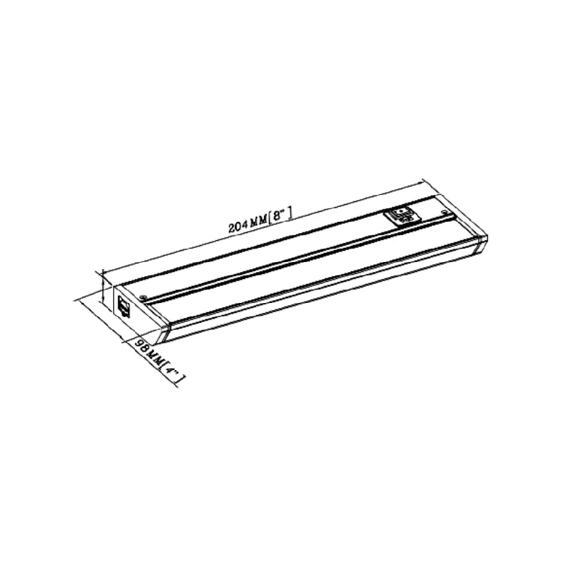 Westgate UCA 8" 3W LED UnderCabinet Lights, CCT