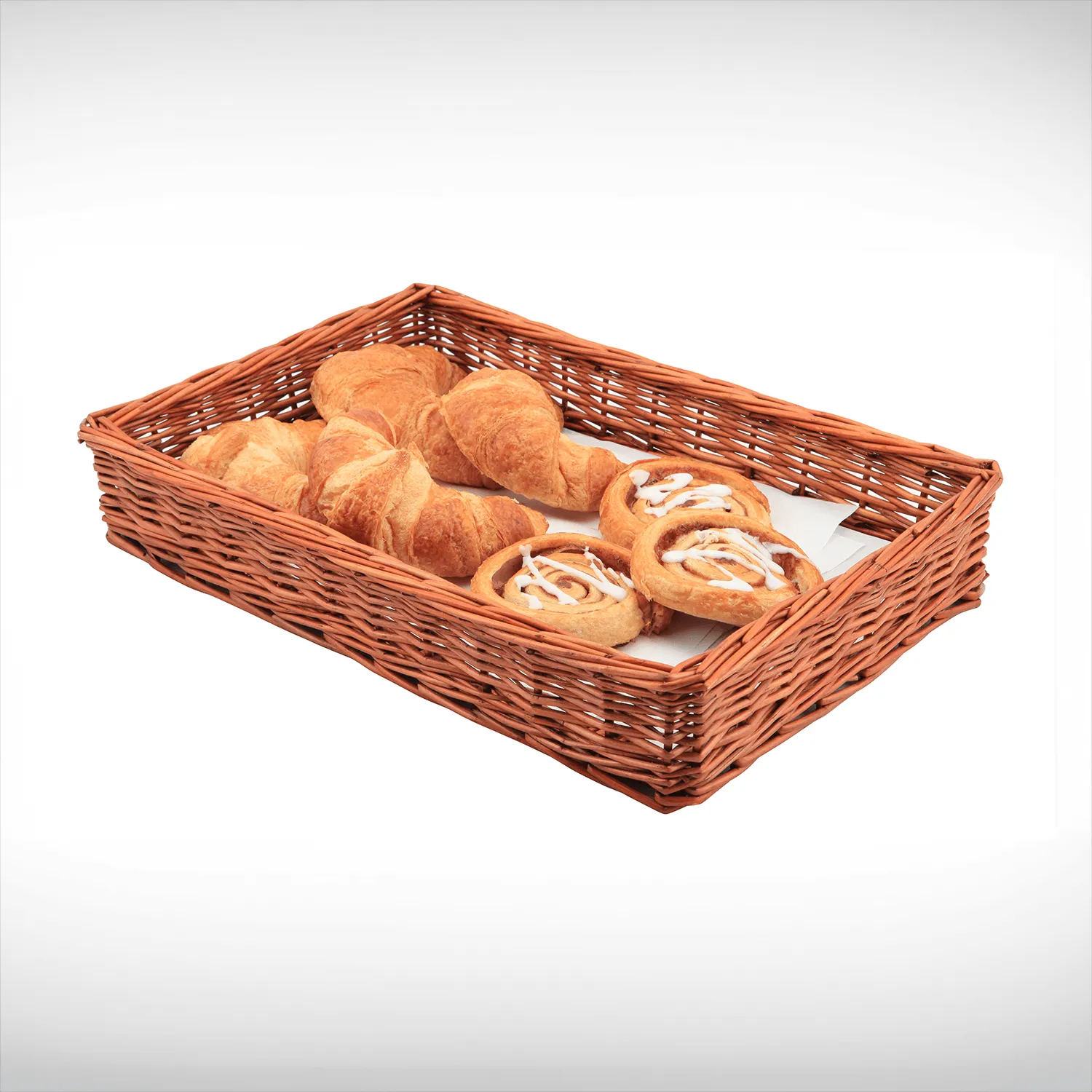 Wicker Display Basket 46X30X8cm - Pack 1