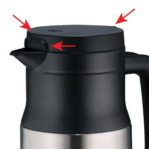 Zojirushi 1.0L Vacuum Creamer/Dairy Server - Stainless Steel